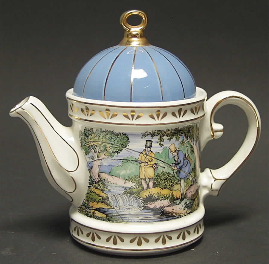 Sporting Scenes of the 18th Century Fishing-Blue Lid - Boxed by Sadler-1