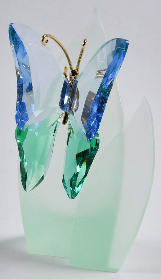 Insects & Butterflies-Crystal Paradise Acadia-Lavender - Boxed by Swarovski-2