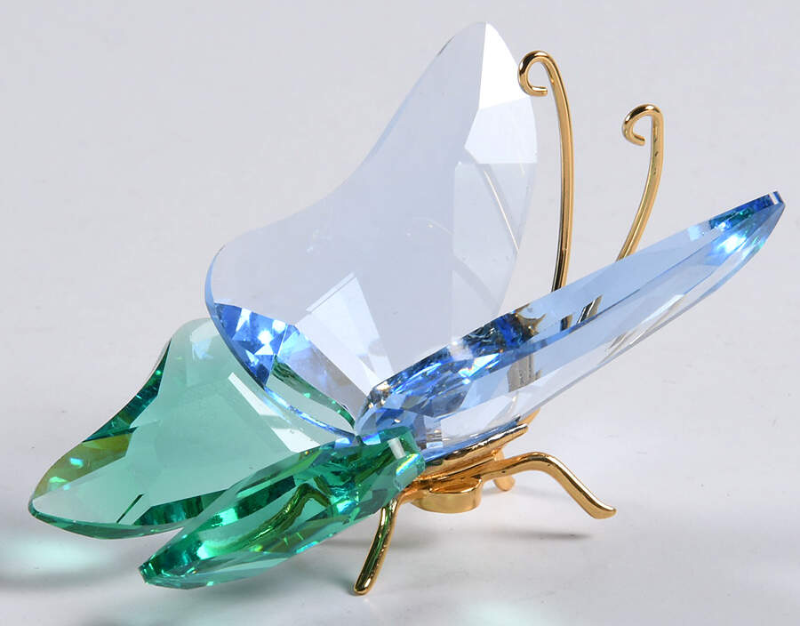 Insects & Butterflies-Crystal Paradise Acadia-Lavender - Boxed by Swarovski-1