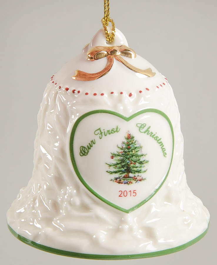 Our 1st Christmas-Christmas Tree Our First Christmas Bell - No Box by Spode-1