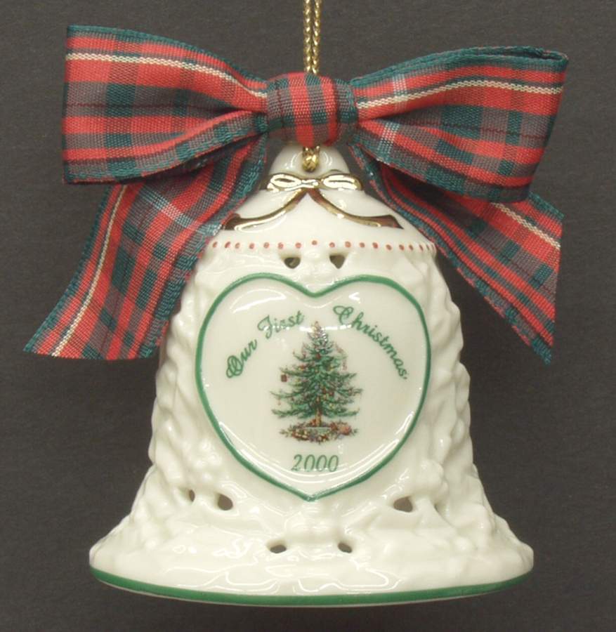 Our 1st Christmas-Christmas Tree Our First Christmas-Bell - No Box by Spode-1