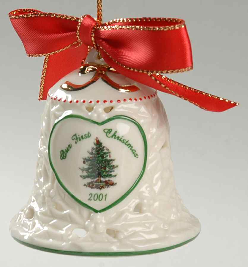 Our 1st Christmas-Christmas Tree Our First Christmas-Bell - No Box by Spode-1
