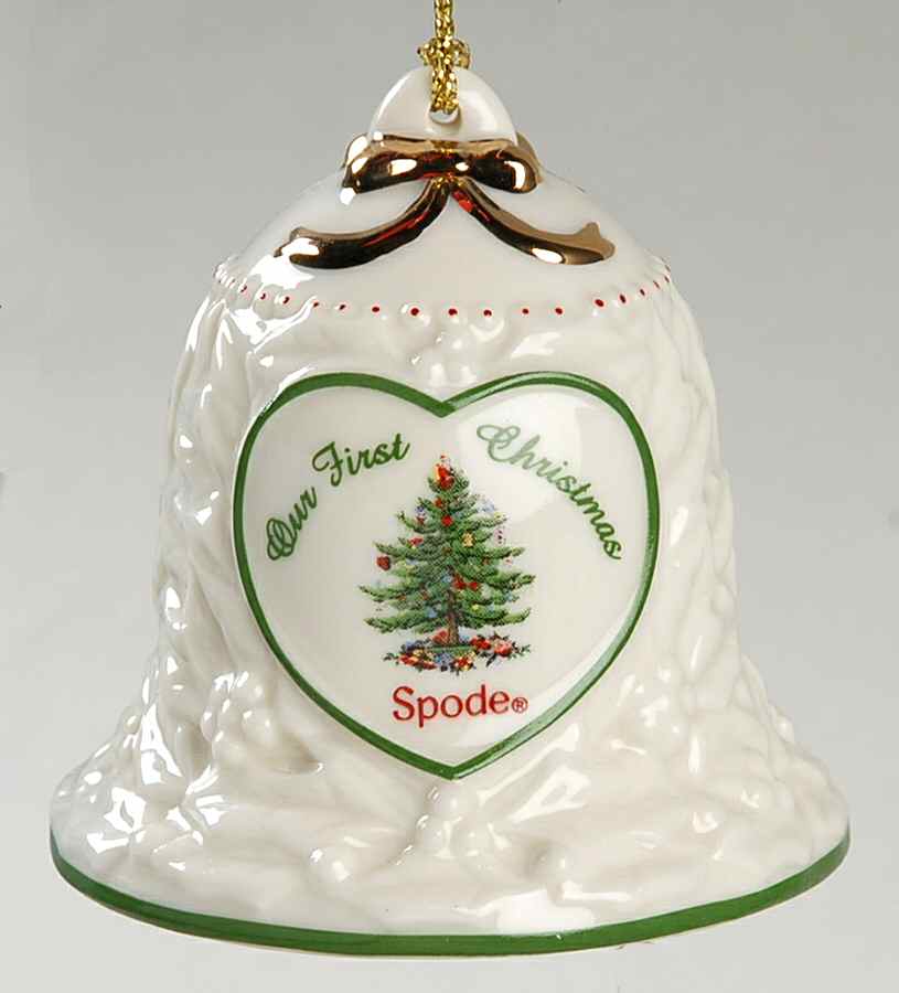 Our 1st Christmas-Christmas Tree Our First Christmas - Bell - No Box by Spode-1