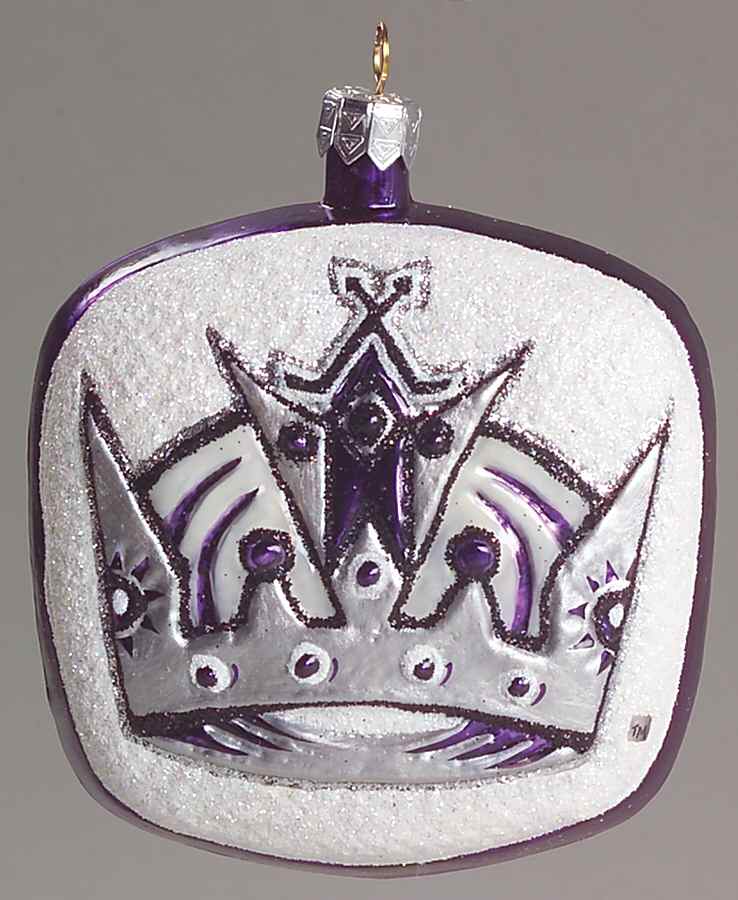 NHL Blown Glass Ornaments Los Angeles Kings - Boxed by Slavic Treasures-1