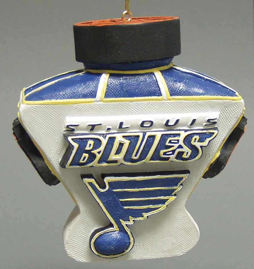 NHL Resin Ornaments St Louis Blues - No Box by Slavic Treasures-1