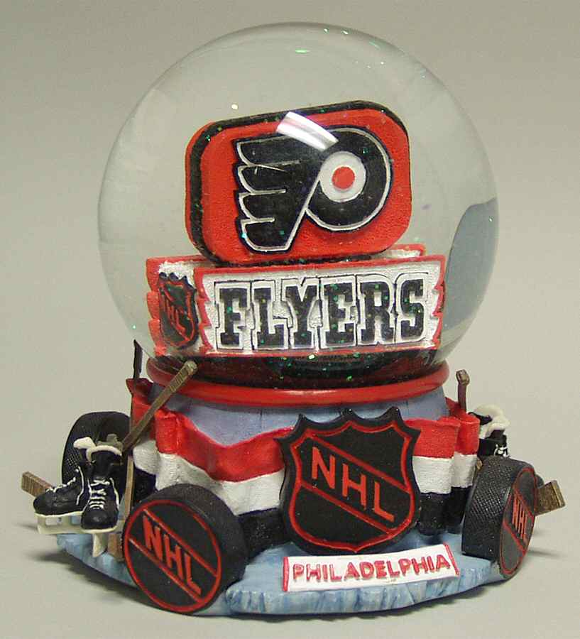 NHL Snowglobes Philadelphia Flyers - Boxed by Slavic Treasures-1