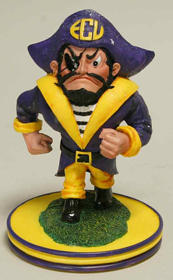 Small Collegiate Figurines East Carolina Pirates - Boxed by Slavic Treasures-1