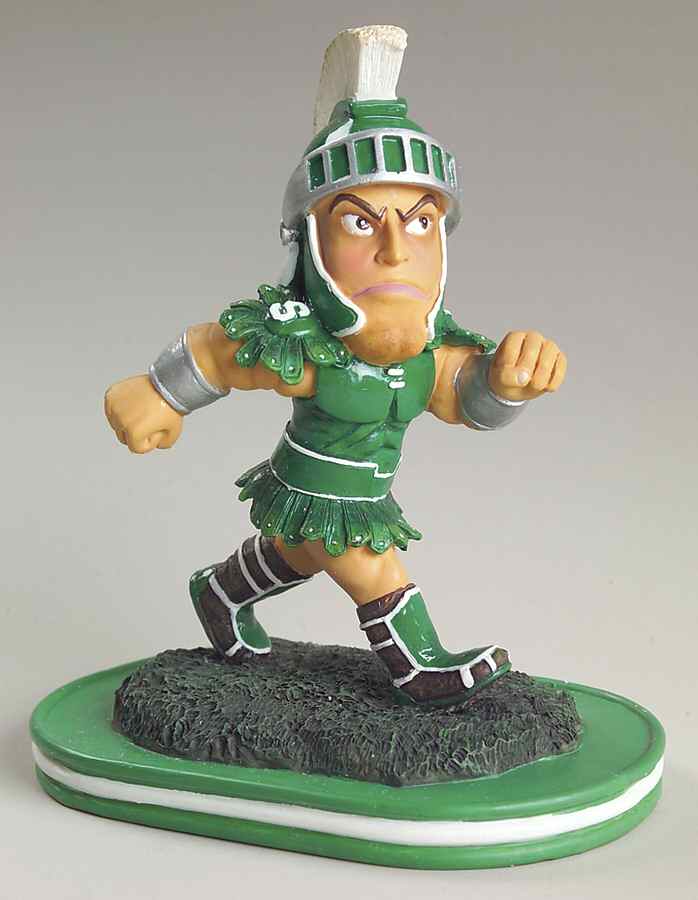 Small Collegiate Figurines Michigan State Spartans - With Box by Slavic Treasures-1