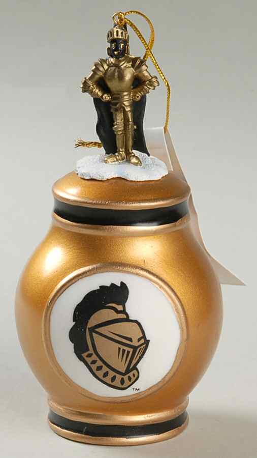 Collegiate Porcelain Bell Ornament Central Florida Knights - No Box by Slavic Treasures-1