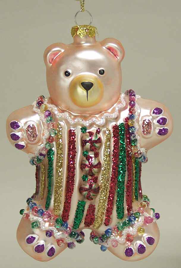 Scottish Christmas Ornaments Gingerbread Bear - No Box by Scottish Christmas-1