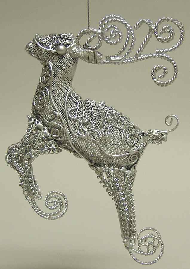 Scottish Christmas Ornaments Reindeer - No Box by Scottish Christmas-1