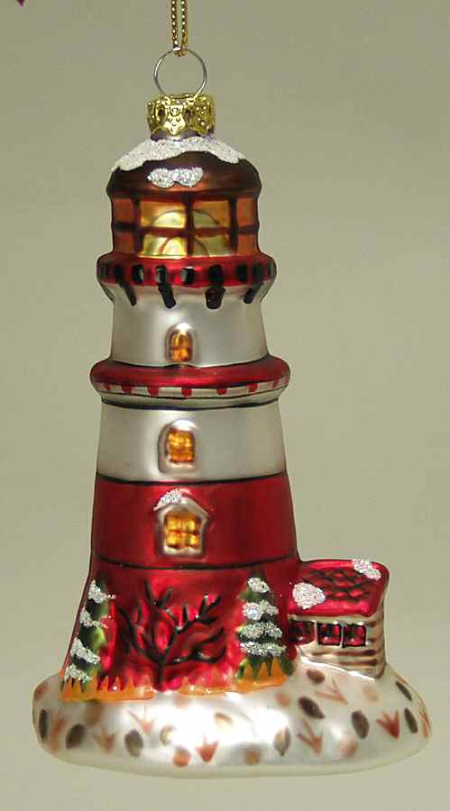 Scottish Christmas Ornaments Lighthouse - No Box by Scottish Christmas-1