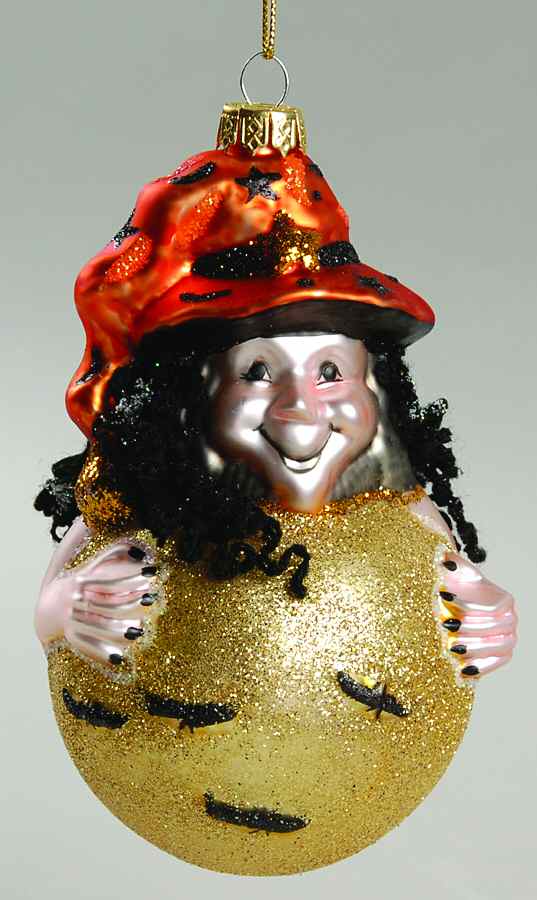 Scottish Christmas Ornaments Witch With Ball - Boxed by Scottish Christmas-1