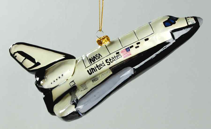 Scottish Christmas Ornaments Space Shuttle - No Box by Scottish Christmas-1