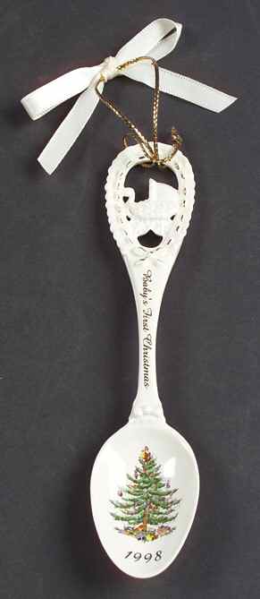 Baby's First Christmas Spoon - With Box by Spode-1