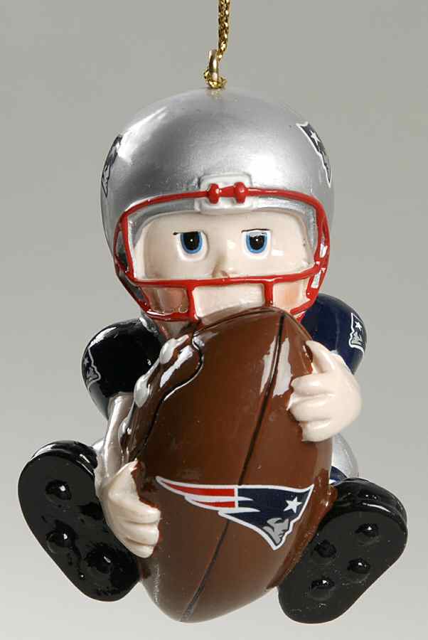 Lil' Fan NFL Team Ornaments New England Patriots - No Box by Scottish Christmas-1