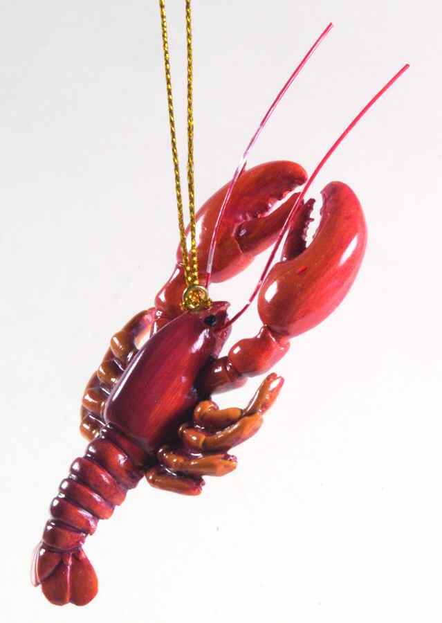 Resin Animal Ornaments Lobster - No Box by Slavic Treasures-1
