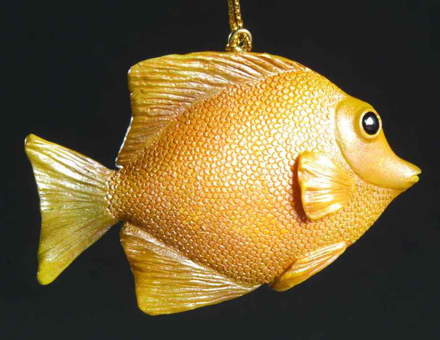 Resin Animal Ornaments Tang Fish - No Box by Slavic Treasures-1