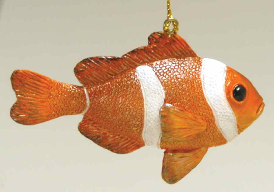 Resin Animal Ornaments Clown Fish - No Box by Slavic Treasures-1