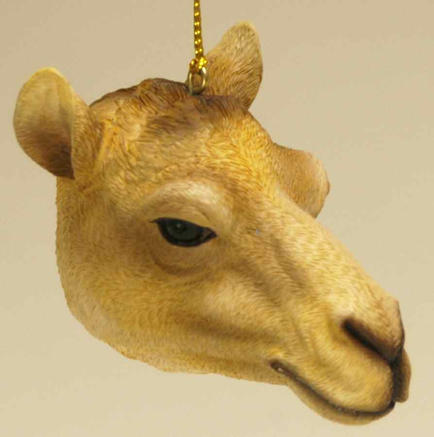 Resin Animal Ornaments Camel Head - No Box by Slavic Treasures-1