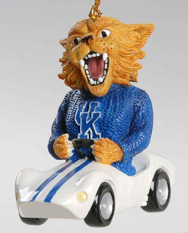 College Mascot Racecar Kentucky - Boxed by Slavic Treasures-1