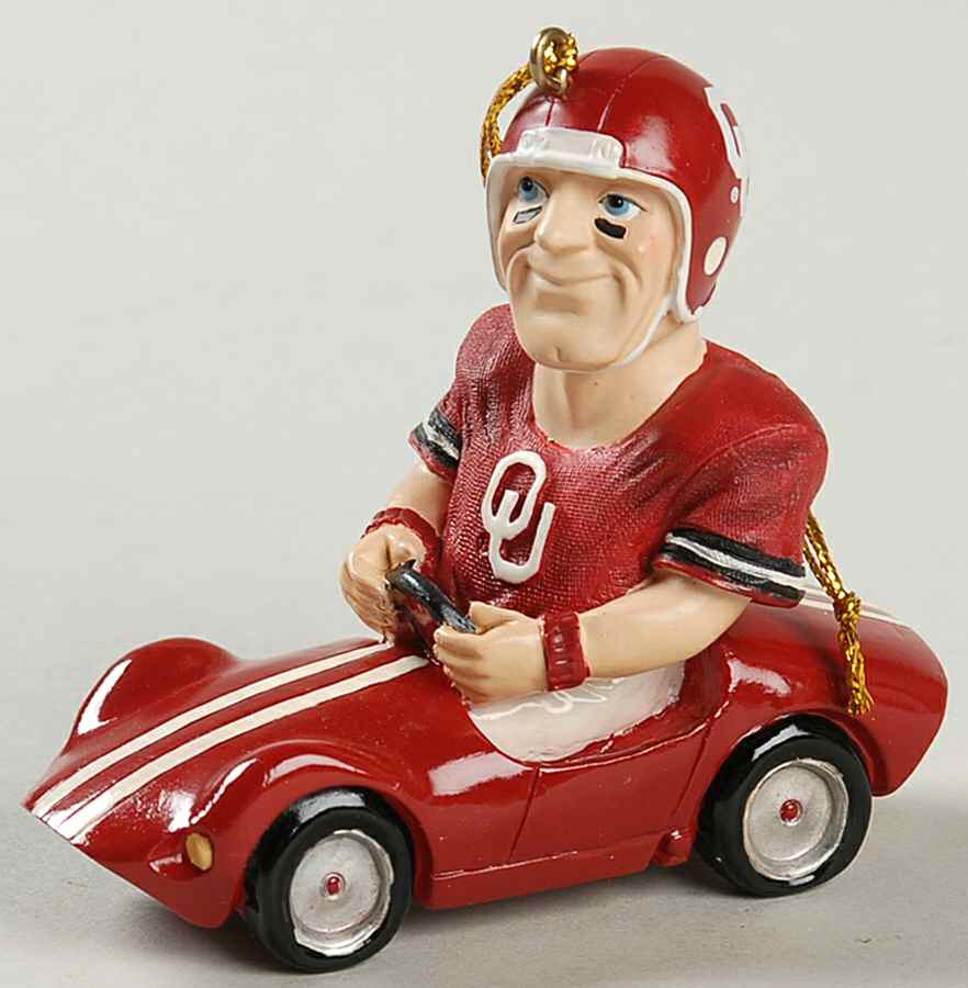 College Mascot Racecar Oklahoma - No Box by Slavic Treasures-1