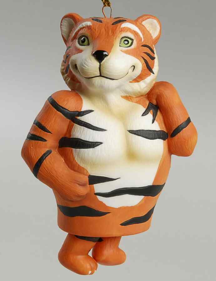 Collegiate Swing Legs Ornament Clemson Tigers - Boxed by Slavic Treasures-1