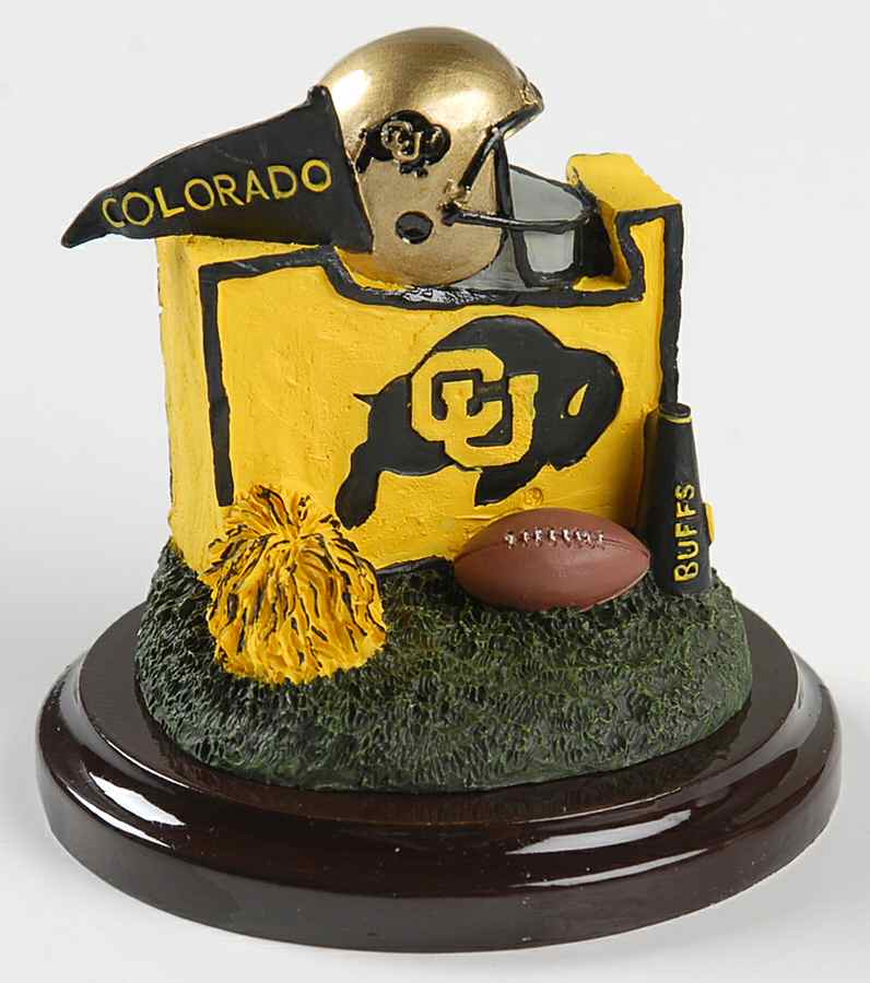 Mascot Mini Figurine Colorado Buffaloes - Boxed by Slavic Treasures-1