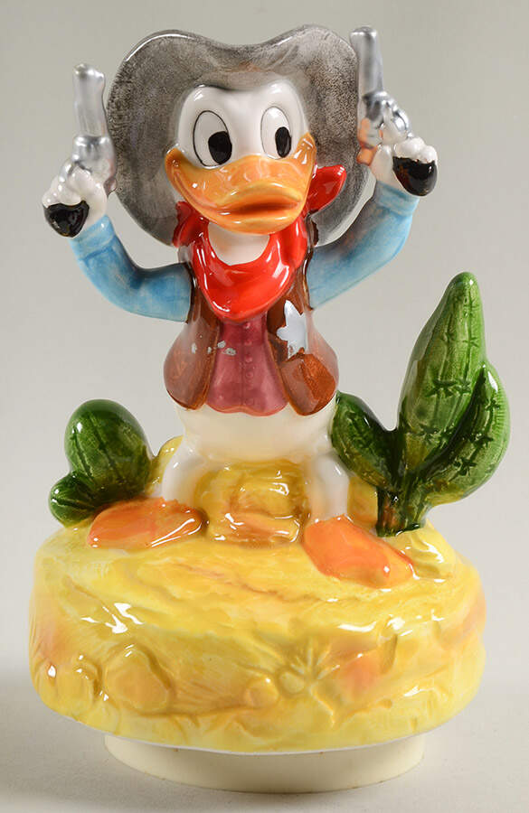 Disney Music Box Donald Duck-It's A Small World - Boxed by Schmid-1