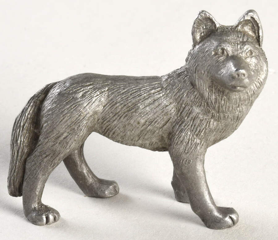 Spoontiques Miniature Figurines Wolf - Boxed by Spoontiques-1