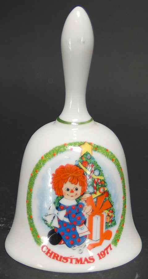 Raggedy Ann Christmas Bell Raggedy Ann Christmas Bell - Boxed by Schmid-1