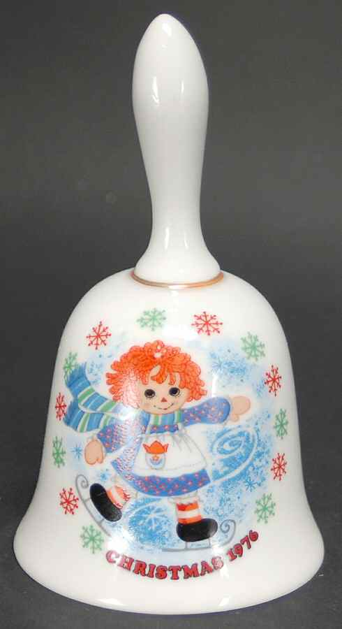 Raggedy Ann Christmas Bell Raggedy Ann Christmas Bell - No Box by Schmid-1