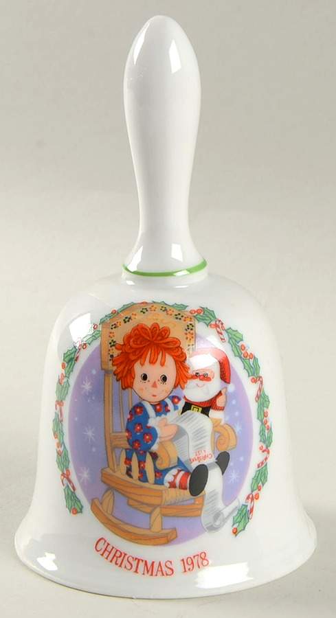 Raggedy Ann Christmas Bell Raggedy Ann Christmas Bell - Boxed by Schmid-1