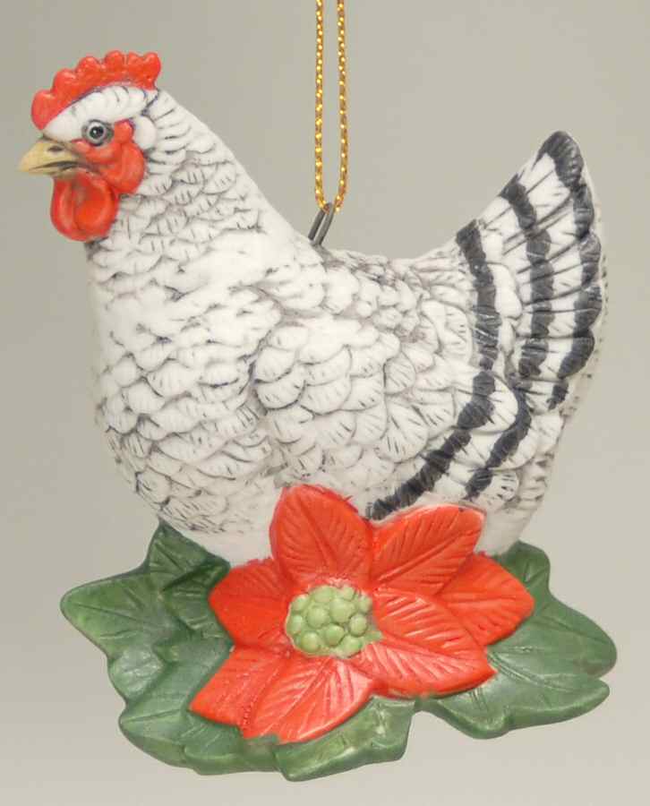 Sadek Ornaments French Hen Ornament - With Box by Sadek-1