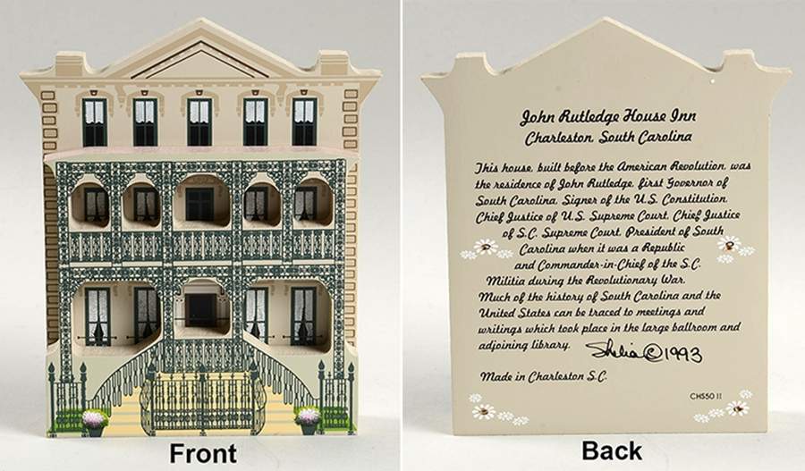 Charleston John Rutledge House Inn - No Box by Shelias Collectibles-1