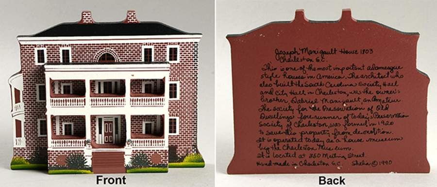 Charleston Joseph Manigault House 1803 - No Box by Shelias Collectibles-1