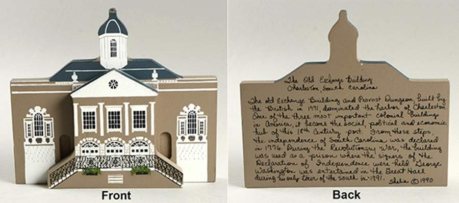 Charleston Old Exchange Building - No Box by Shelias Collectibles-1