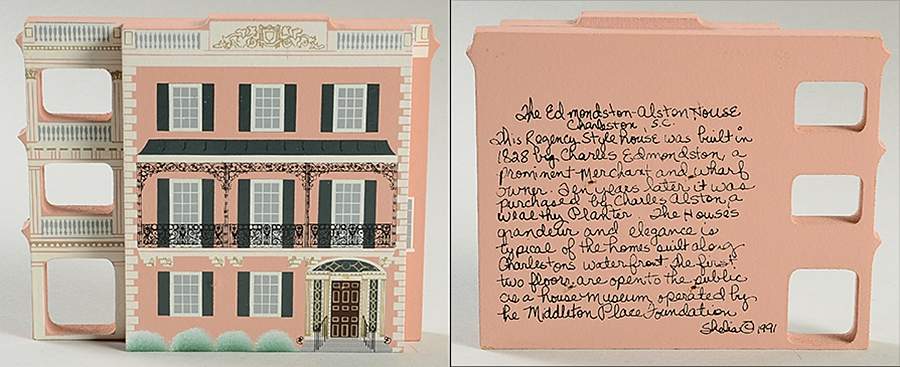 Charleston Ed Mondston-Alston House - No Box by Shelias Collectibles-1
