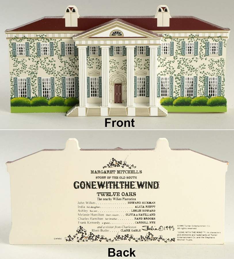 Gone with the Wind Twelve Oaks - No Box by Shelias Collectibles-1