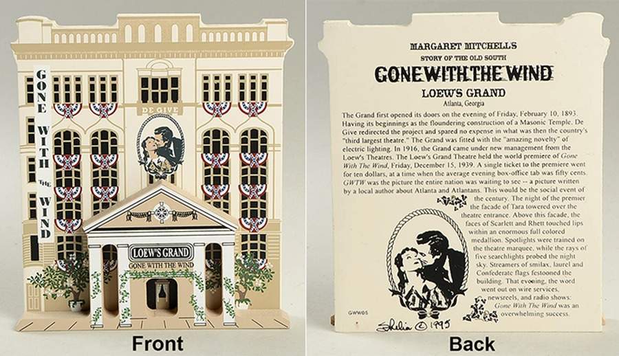 Gone with the Wind Loew's Grand - No Box by Shelias Collectibles-1