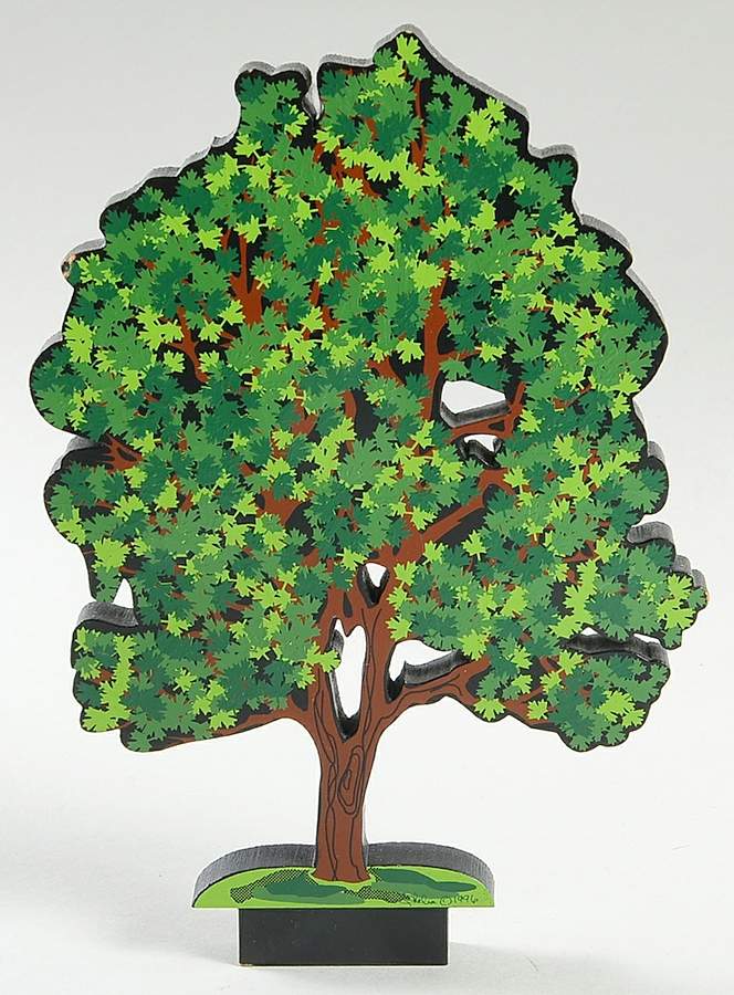 Shelia's Accessories Oak Tree - No Box by Shelias Collectibles-1