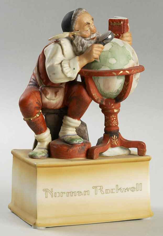 Norman Rockwell Santa's Good Boys - No Box by Schmid-1