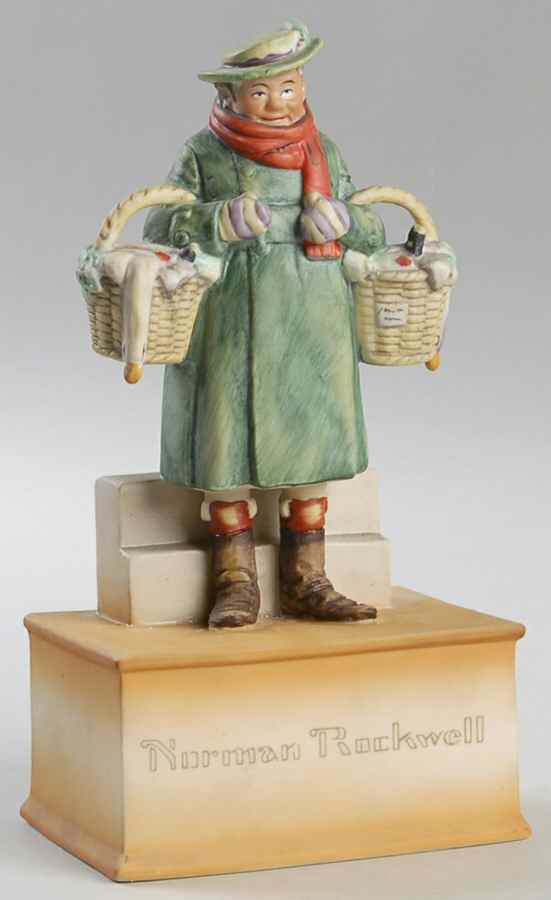 Norman Rockwell Baskets Of Joy - No Box by Schmid-1