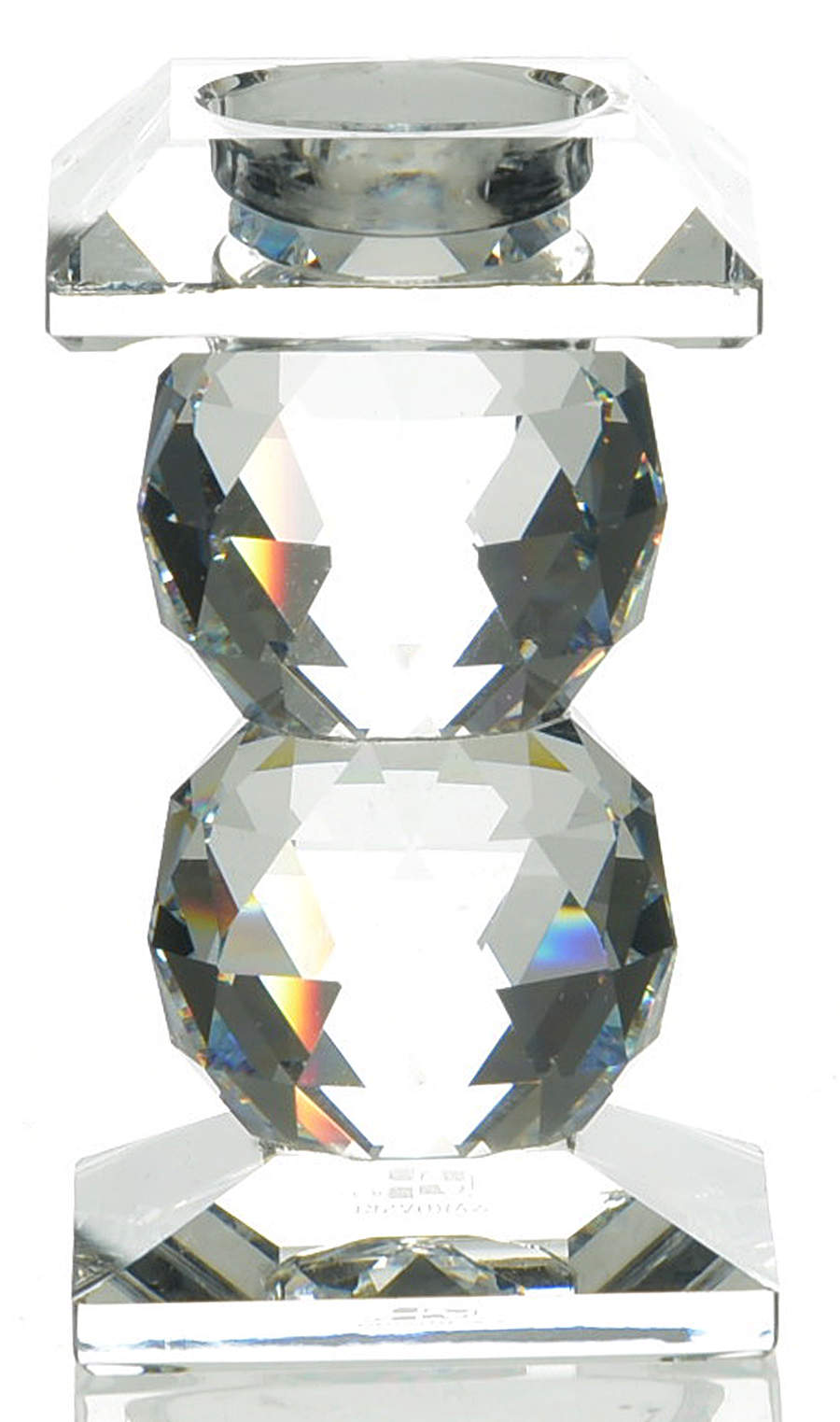 Swarovski Candleholders 109 Candleholder Single Light-Hole Style - No Box by Swarovski-1