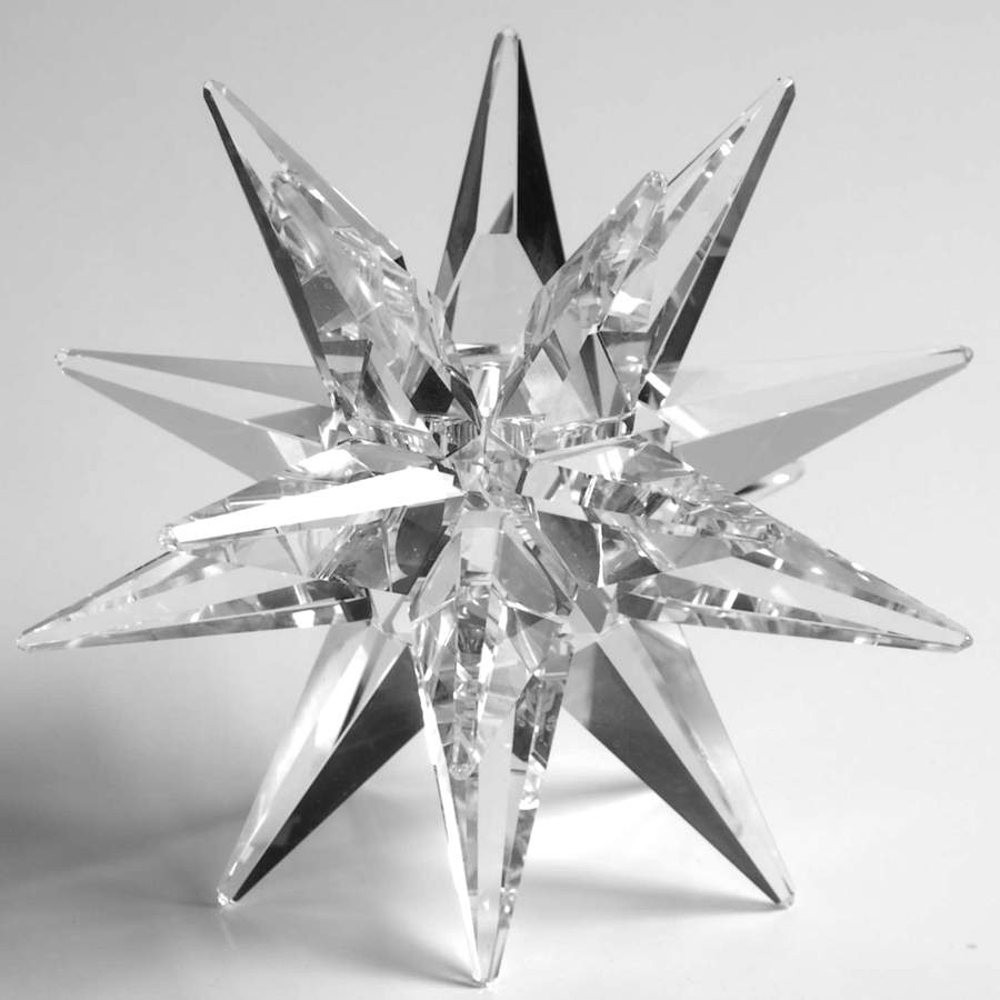 Swarovski Candleholders Star-Medium - Boxed by Swarovski-1