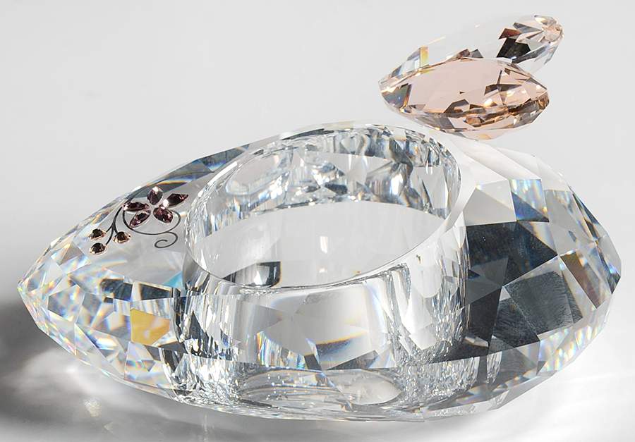 Swarovski Candleholders Heart Tea Light - No Box by Swarovski-1