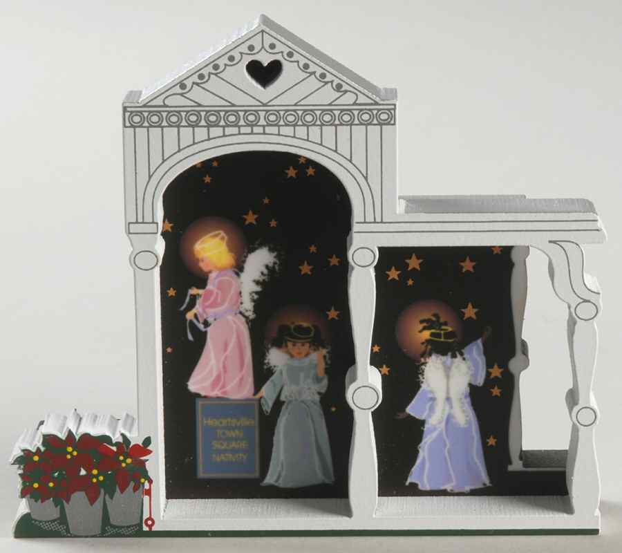 Town Square Nativity-Heartsville Heartsville's Lil' Angels - Boxed by Shelias Collectibles-1