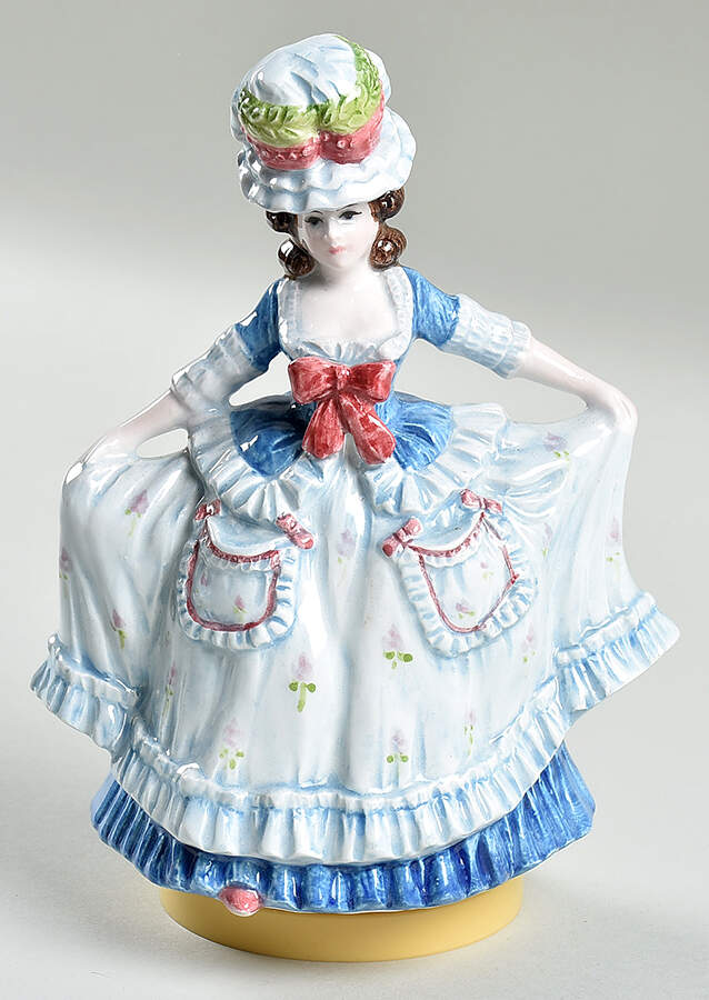 Yamada Originals Musical Victorian Lady-Minuet Mozart - No Box by Schmid-1
