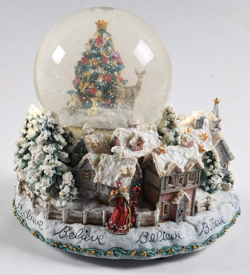 Musical Snowglobes White Christmas - Boxed by San Francisco Music Box-1