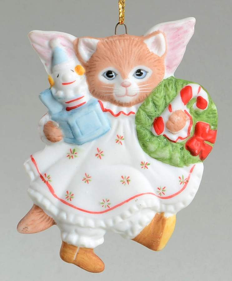 Kitty Cucumber Ginger With Wreath - No Box by Schmid-1